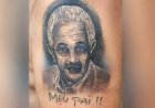 Zezé Di Camargo revela que tatuou o rosto do pai quase três meses após a morte de Seu Francisco: 'Perpetuado no coração'