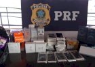 PRF em Goiás apreende R$ 500 mil em mercadorias vindas do Paraguai