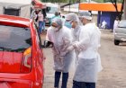 Em Goiás: Testagem drive-thru para Covid-19 em crianças e adolescentes muda de local devido à chuva