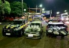 PRF apreende cerca de 300 quilos de explosivos com garimpeiros na BR 153, em Uruaçu