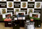 Em Goianésia, funcionário da Prefeitura é preso por furtar e revender equipamentos de informática
