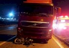 Motociclista é arrastado por caminhão na BR-153 e morre por falta de socorro