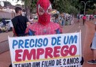 Em Goiás: 'Homem-Aranha' que escalou viaduto para pedir emprego é indiciado por furto