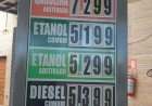 Gasolina já é vendida perto de R$ 7,20 nos postos de combustíveis de Goianésia