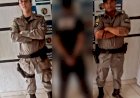 Durante patrulhamento pelo centro de Goianésia, policiais evitam furto e prende suspeito