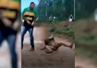 Jovem é amarrado com corda no pescoço e arrastado por estrada de terra em fazenda de Alto Paraíso de Goiás; vídeo
