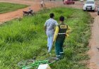 Bombeiros socorrem ciclista atropelado na BR-153 em Jaraguá próximo ao Lago