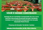Prefeitura de Ceres convida população para a entrega de maquinários. Evento contará com a presença do Senador Vanderlan Cardoso