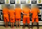 Cinco são presos suspeitos de aplicar golpes em locadoras de veículos em Goiás