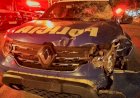 Em Goiás: Motociclista morre após se envolver em acidente com viatura da PM