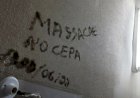 Em Goiás: PC identifica aluno suspeito de pichar frase ''massacre'' em escola estadual