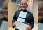 Aos 77 anos, aposentado passa no exame da OAB e celebra: ‘Nunca é tarde’