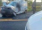 Em Goiás: Acidente deixa uma pessoa morta e quatro feridos na BR-153