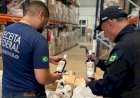 Operação da PRF e Receita Federal apreende milhares de garrafas de vinhos em rodovias goianas