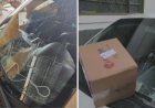 Em Goiás: Morador tem para-brisa do carro quebrado após encomenda ter sido jogada por cima de muro