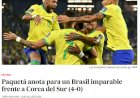 Imprensa internacional elogia 