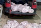 PRF apreende na BR-153, em Rialma carro carregado com retalhos de carne sem refrigeração e com forte odor
