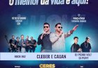 Cleber e Cauan no Aniversário de 70 Anos de Ceres