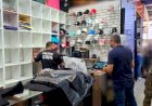 Policia faz operação e apreende vestuários falsificados