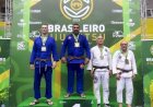Atleta ceresino Robson Cardoso, foi Bi-campeão Brasileiro (2023/2024) pela CBJJ,. em Barueri - SP.