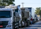 Caminhoneiros estão em estado de greve e aguardam negociações com o governo