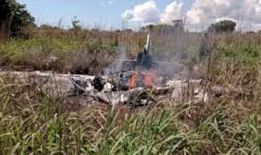 Corpo de comandante que morreu em queda de avião com delegação do Palmas é enterrado em Goiânia