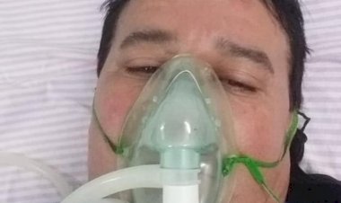 Esposa implora de joelhos por vaga de UTI para marido de 49 anos entubado com Covid-19 no hospital de Rialma