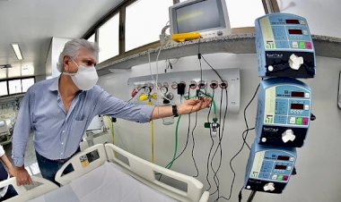Caiado inaugura Hospital em Uruaçu com 186 leitos para tratamento da Covid-19