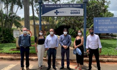 Prefeito de Ceres vai a Goiânia em busca de mais recursos no combate a Covid 19