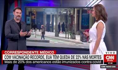 Correspondente Médico: Brasil precisa seguir EUA e Israel no ritmo da vacinação