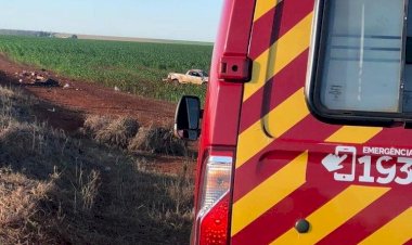 Em Goiás: Carro sai da pista, capota e uma pessoa morre na GO-341