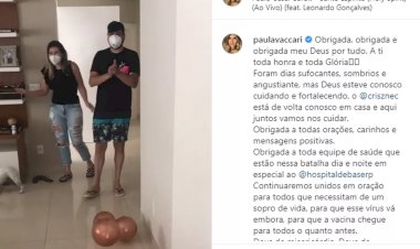 Cantor sertanejo Cristiano, da dupla com Zé Neto, tem alta após internação por Covid-19