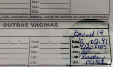 Em Rubiataba, Polícia faz operação contra empresários e funcionários públicos suspeitos de furarem fila da vacinação contra Covid-19