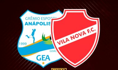 Gremio Anapolis e VIla Nova disputam a final do campeonato goiano neste domingo (23-05)