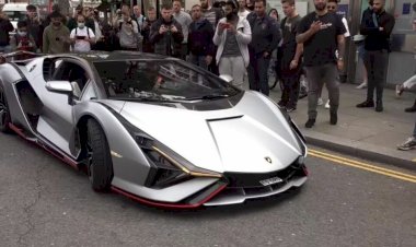 Brasileiro causa tumulto ao ir buscar Lamborghini de R$ 22 milhões em Londres