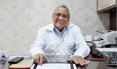 Dr Marciliano ortopedista e ex vice prefeito, lamenta a perda do médico ex prefeito e ex deputado Dr Valter Pereira Melo