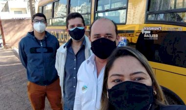 Prefeitura de Ceres ganha mais um ônibus escolar