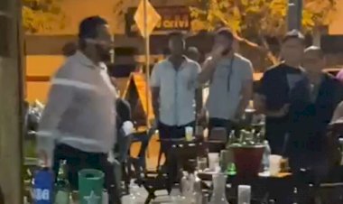Em Goiás: PM é filmado agredindo homem