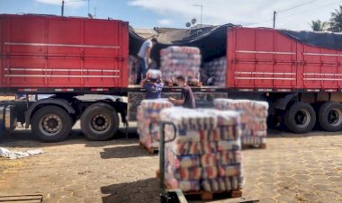 Em Goiás: Polícia recupera carga de 25 toneladas de arroz avaliada em R$ 110 mil