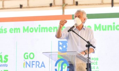 Em Porangatu, Caiado inaugura ampliação do Sistema de Esgotamento Sanitário