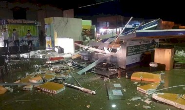 Em porangatu, forte chuva deixa estragos pela cidade