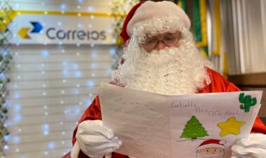 Cartinhas para o Papai Noel dos Correios já estão disponíveis, em Goiás