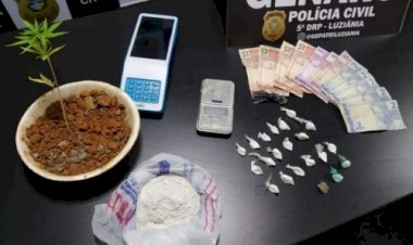 Em Goiás: Polícia Civil faz buscas e encontra drogas em distribuidora