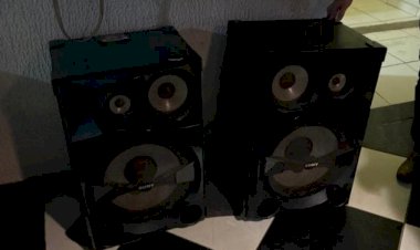 Em Goiás: Jovem que realizava festa em casa, teve o som apreendido pela PM