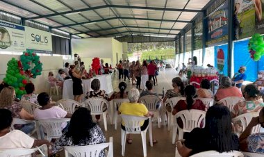 Projeto conviver em Ceres encerram atividades de 2021 com uma confraternização
