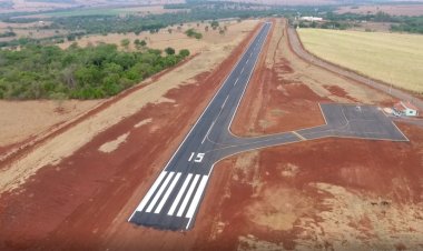 Aeródromo de Ceres passa por reforma completa.