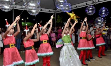 Alunos dos CMEIs de Rialma realizam Recital de Natal