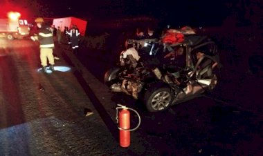 Três pessoas morrem em acidente na BR- 153 entre Rialma e Rianápolis