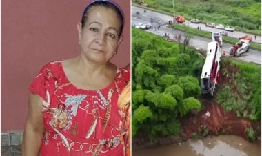 Corpo de passageira que desapareceu após acidente com ônibus na BR-153 é encontrado dentro de córrego