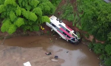 Polícia investiga áudio do motorista dizendo que ônibus que caiu em ribanceira estava com problema no freio